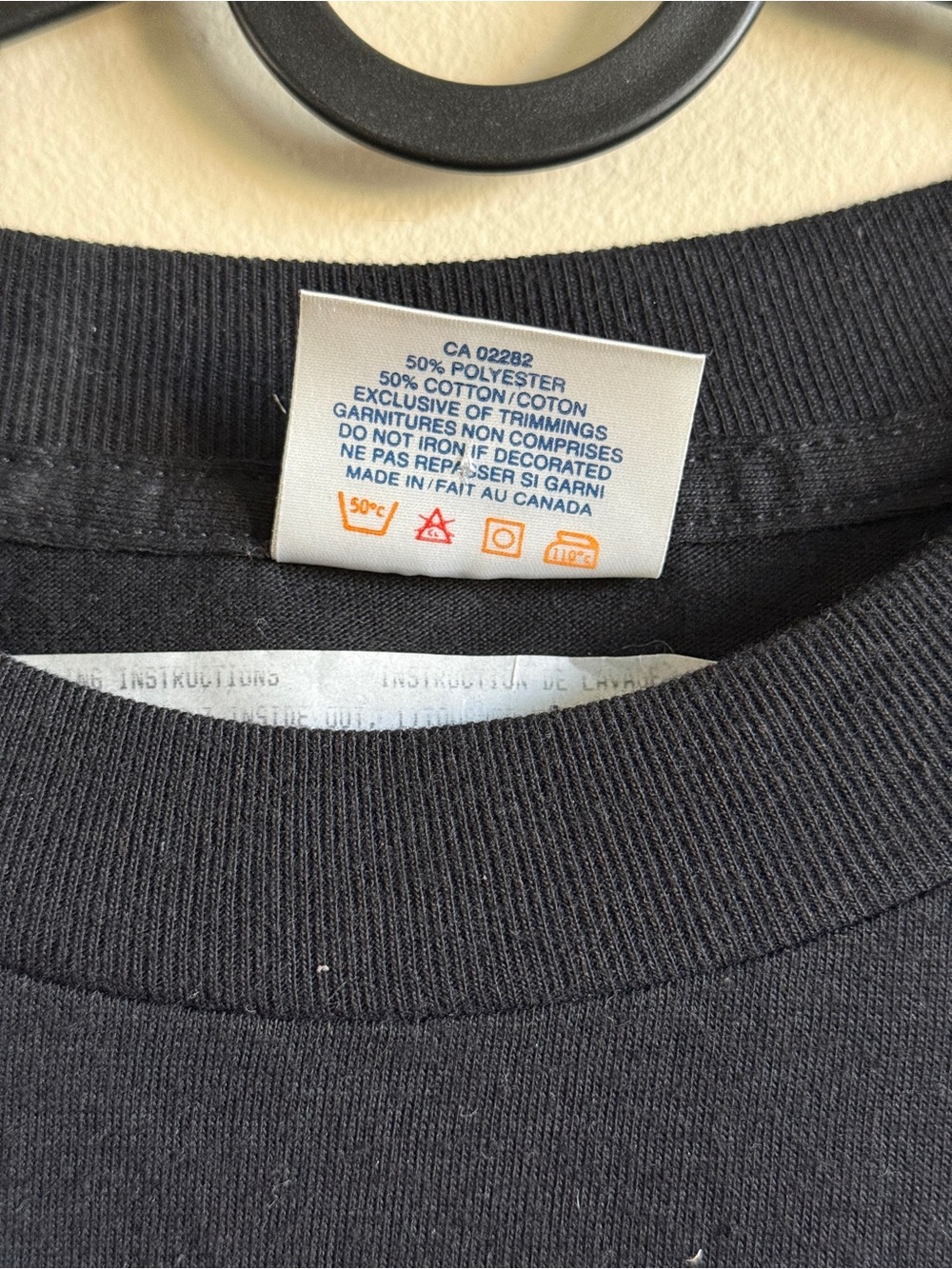 Vintage Edmonton Canada Black Graphic Tee - Picture 2 of 4